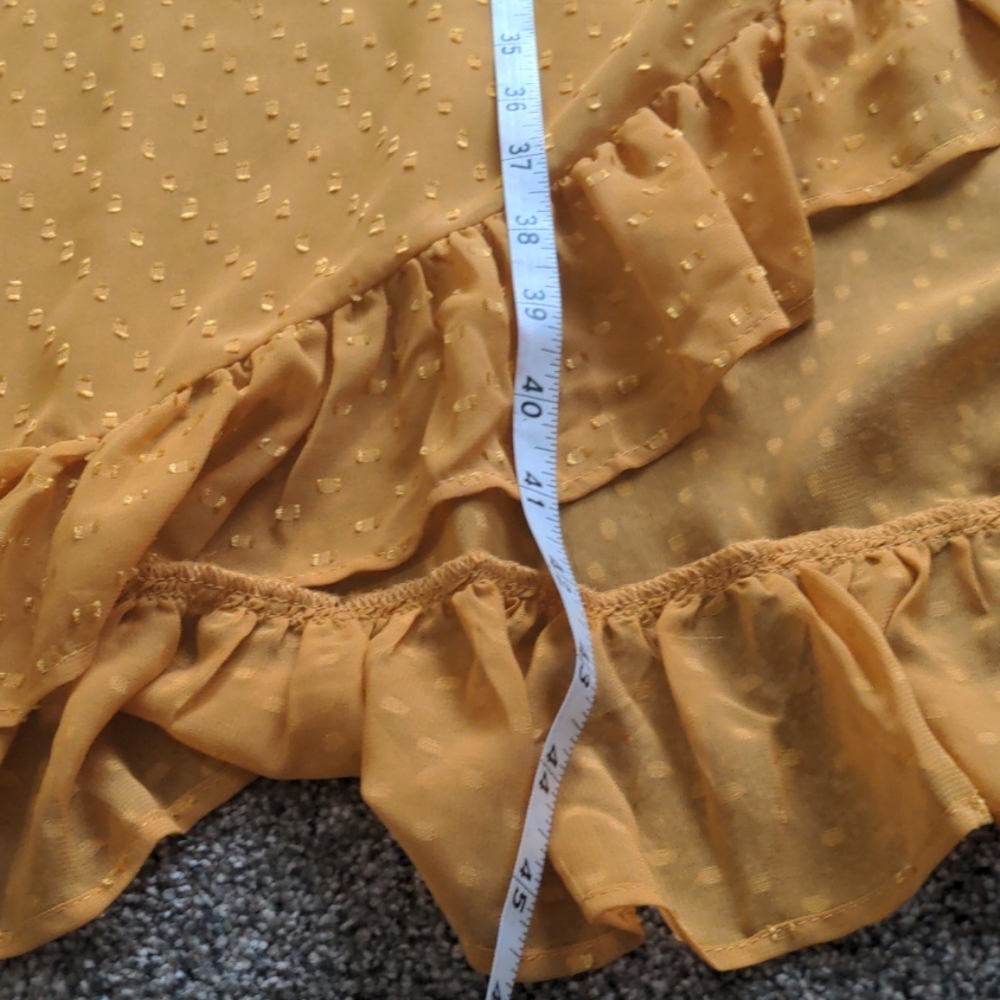 H & M sheer polka dot midi dress - Picture 8 of 8